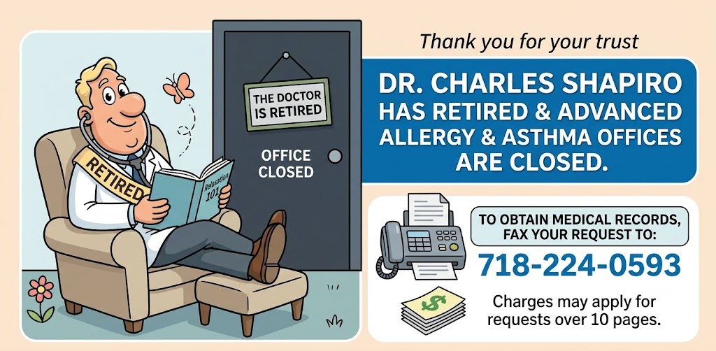 Dr. Shapiro Retirement Announcement